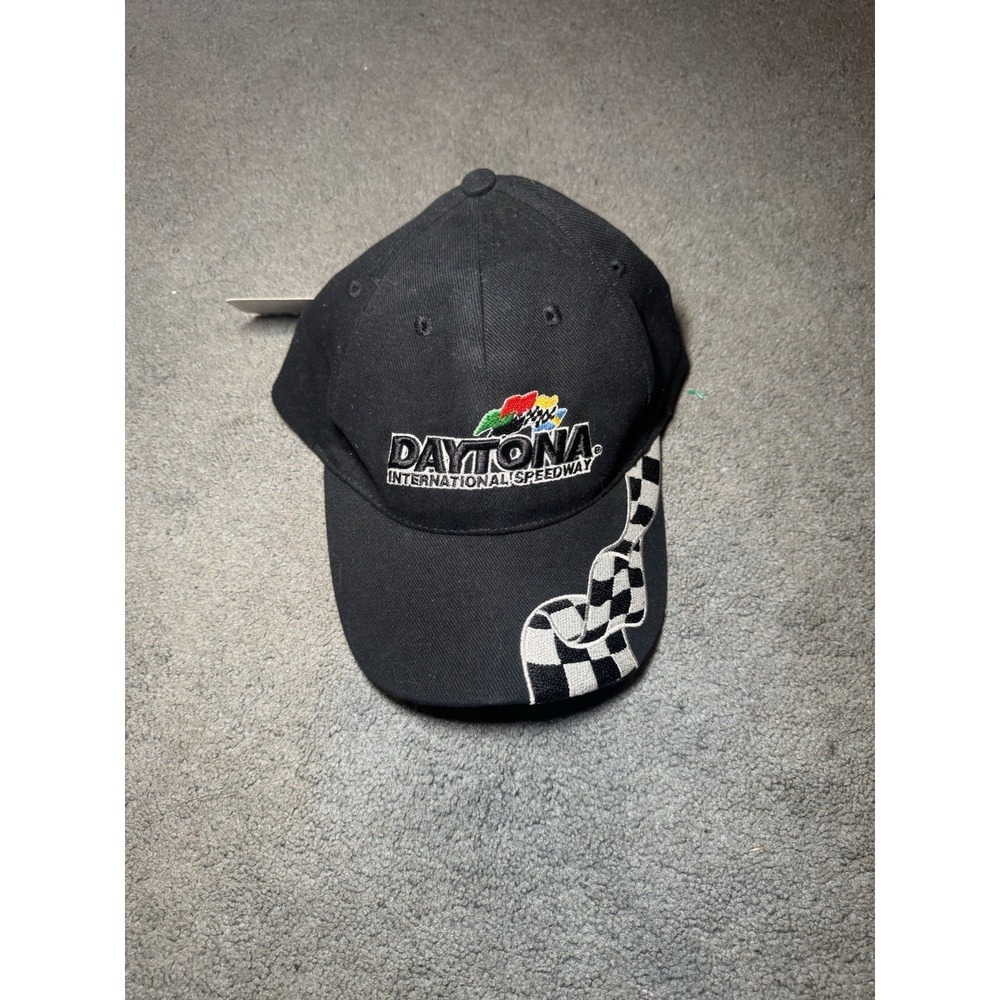 VTG Daytona International Speedway NASCAR Hat‎ NWT Checkered Flag Y2K Deadstock